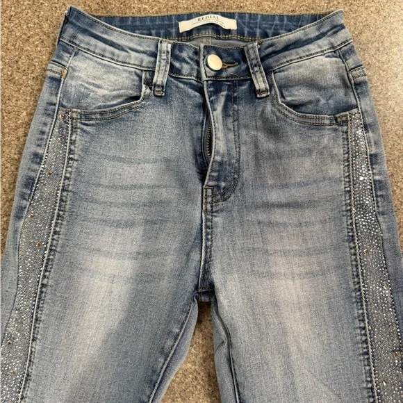 Sparkle Side Panel Jeans Redial - Picture 4 of 6